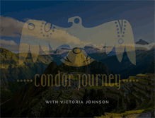 Tablet Screenshot of condorjourney.com